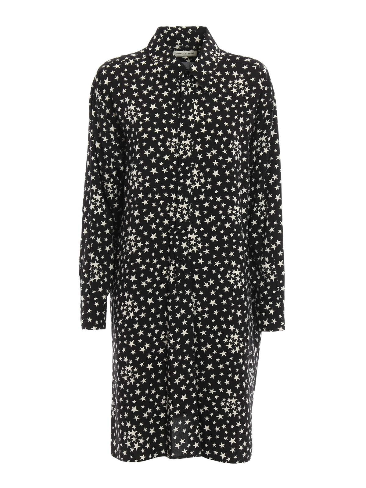 black star shirt dress