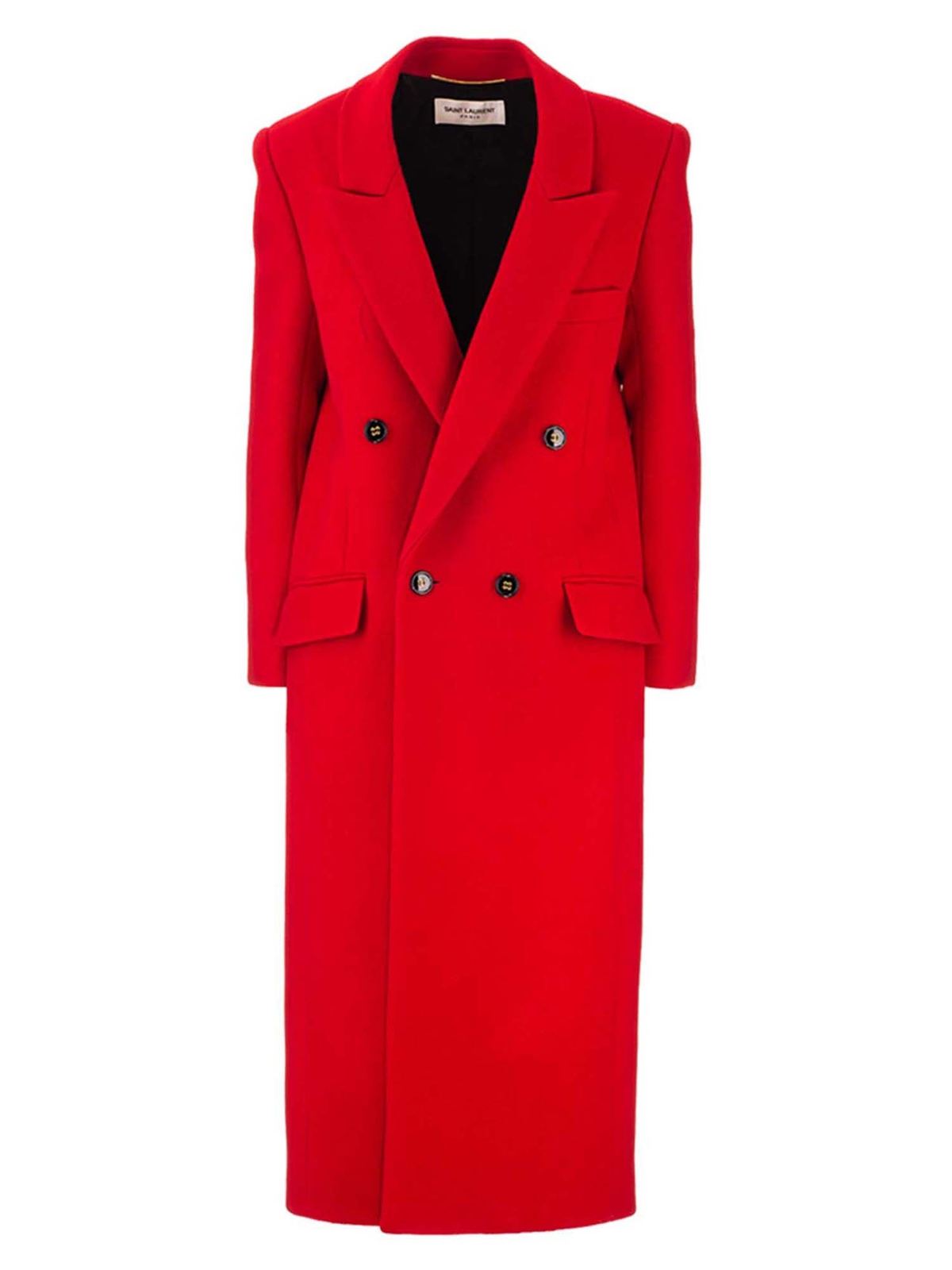 saint laurent cashmere coat