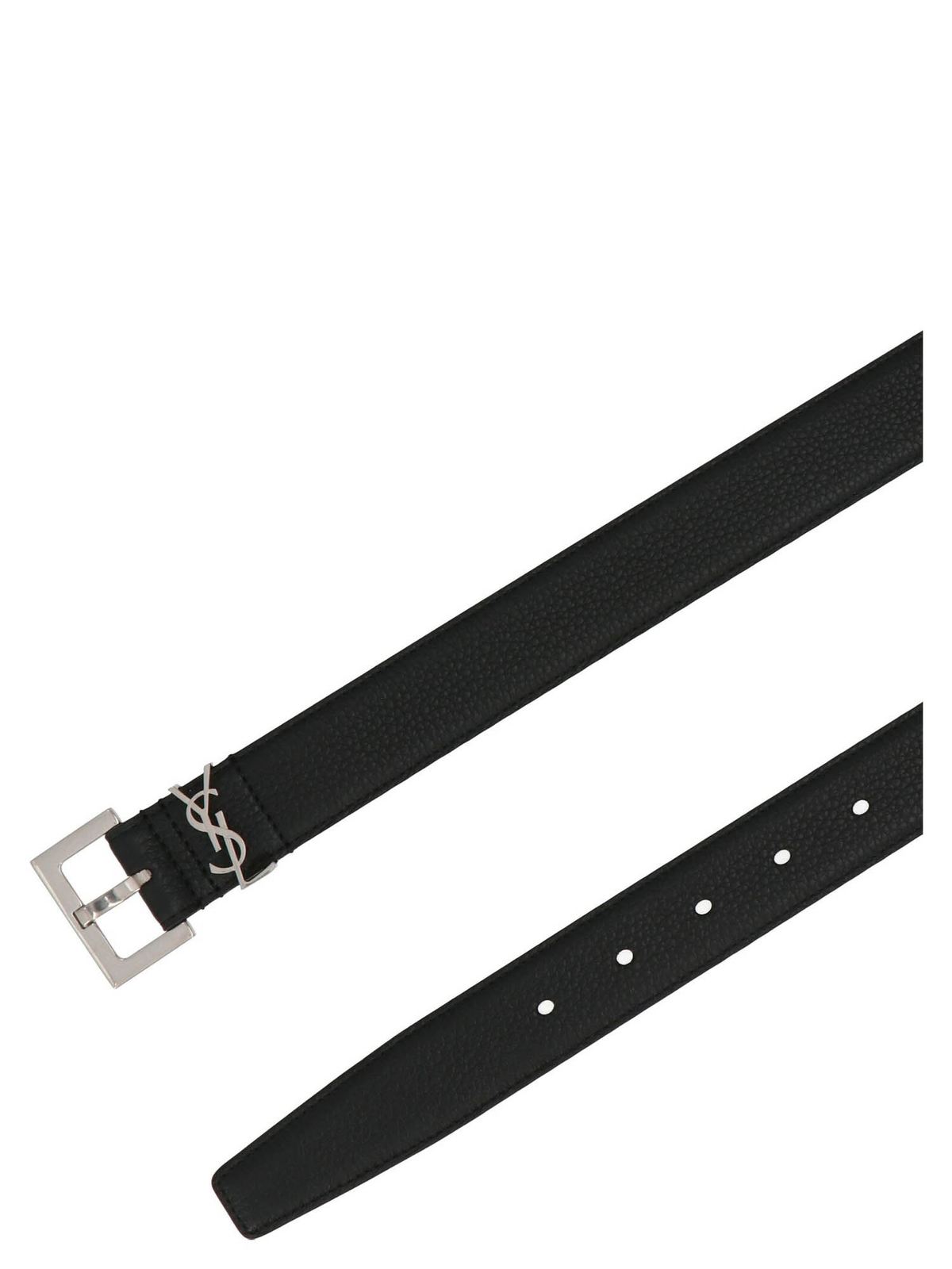 saint laurent black belt