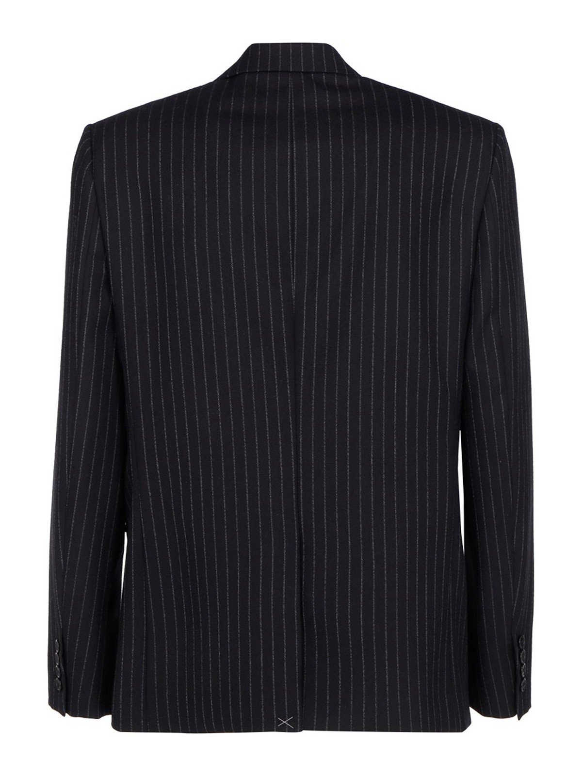 Saint Laurent - Pinstriped wool blazer - blazers - 505326Y127W1070
