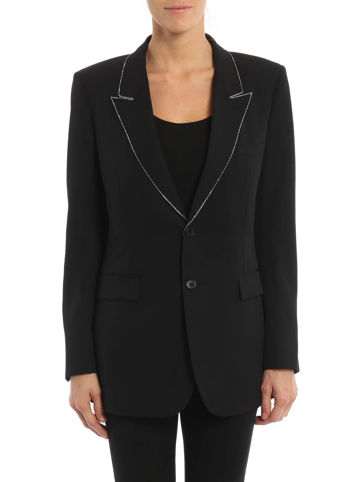 blazer with rhinestones