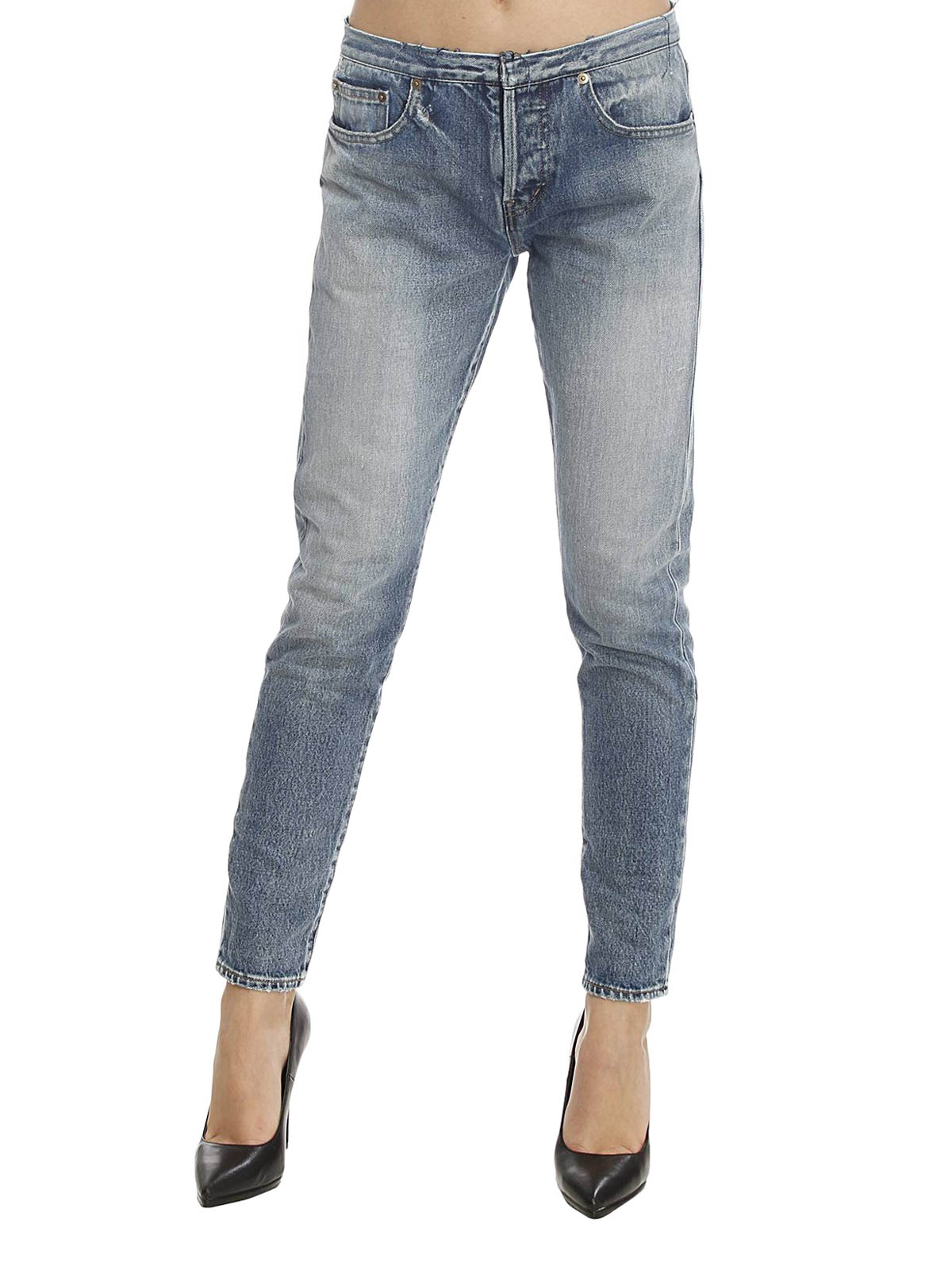 saint laurent boyfriend jeans
