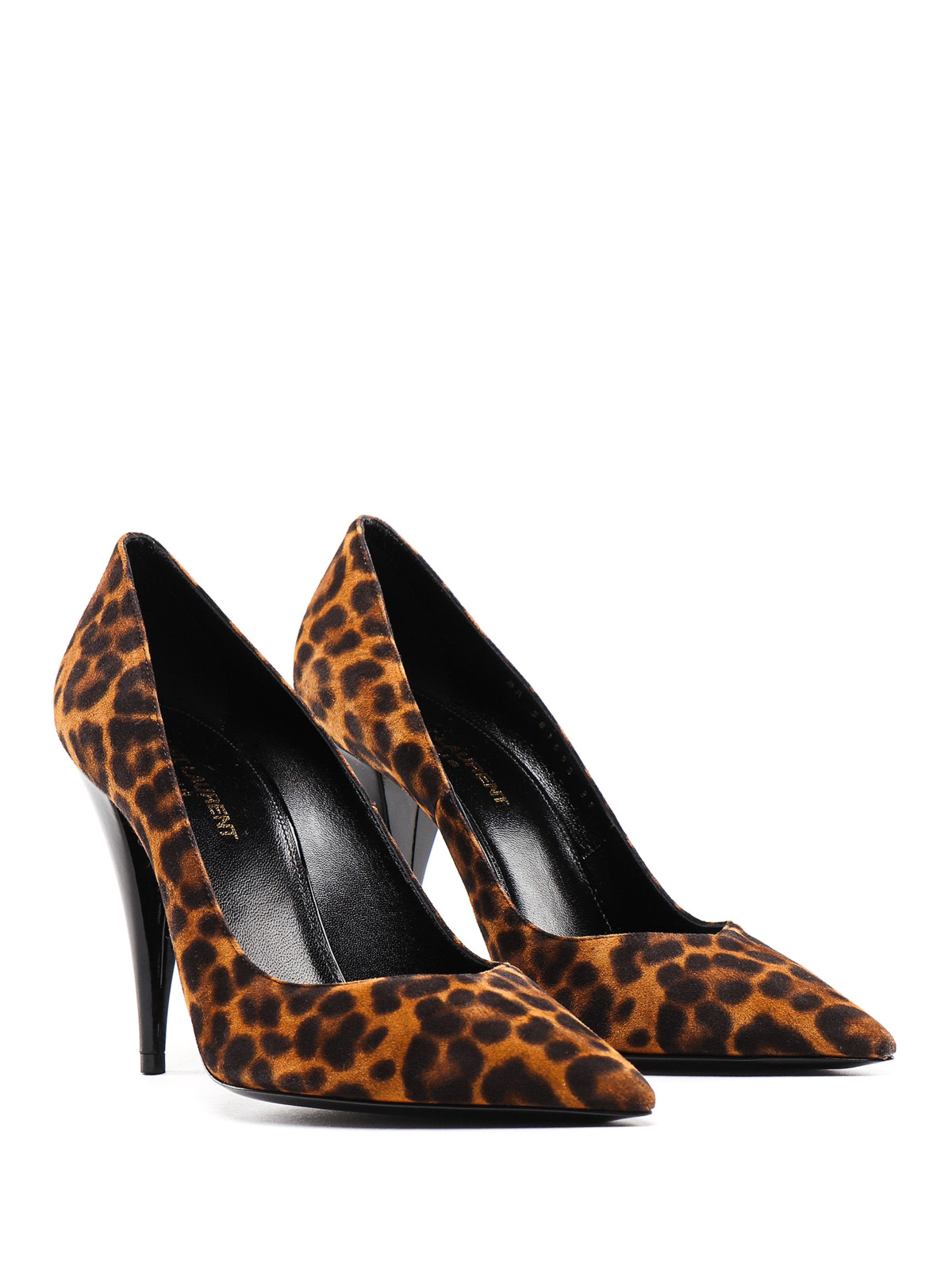 leopard print court shoes