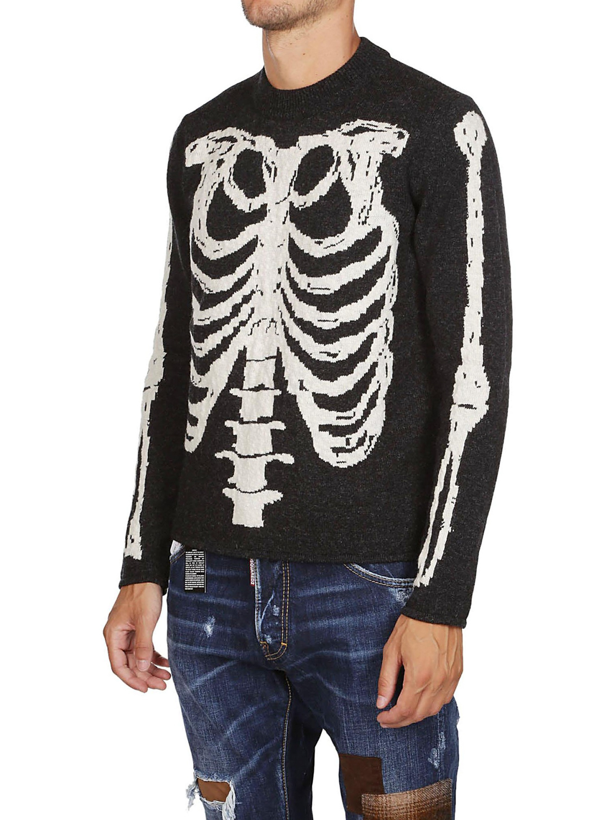 Buy > saint laurent skeleton shirt > in stock