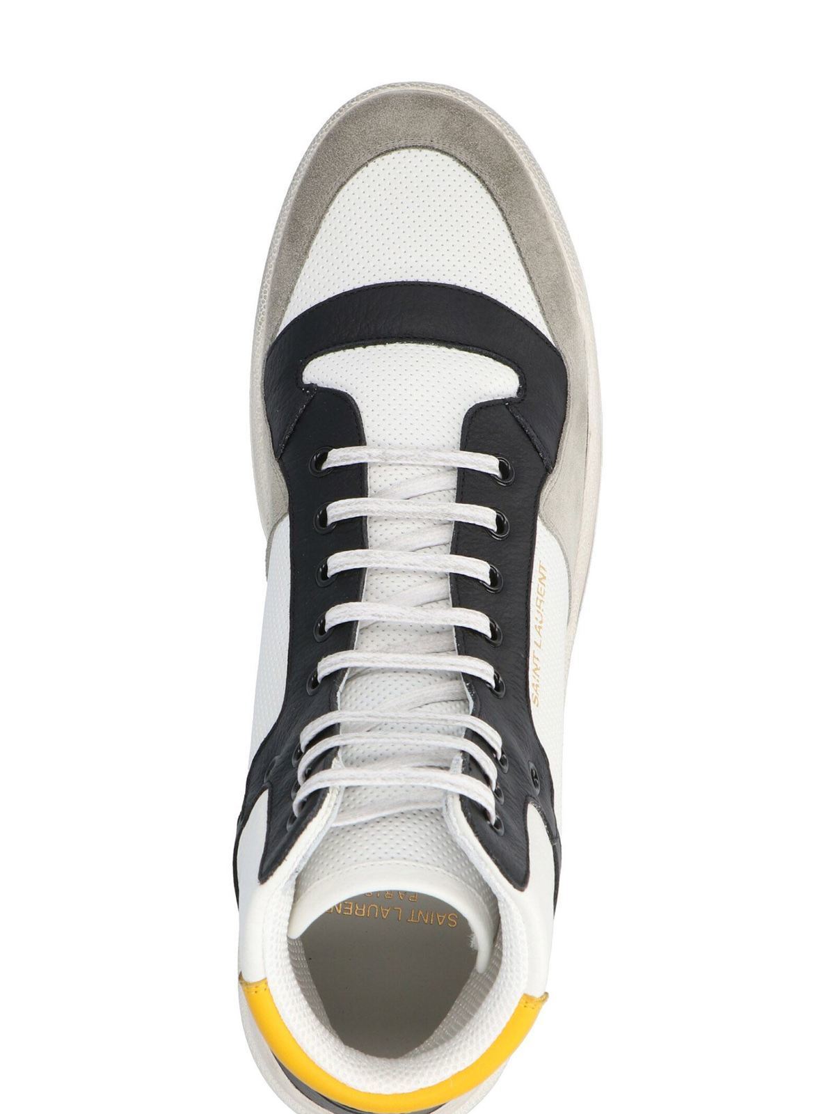 saint laurent white trainers