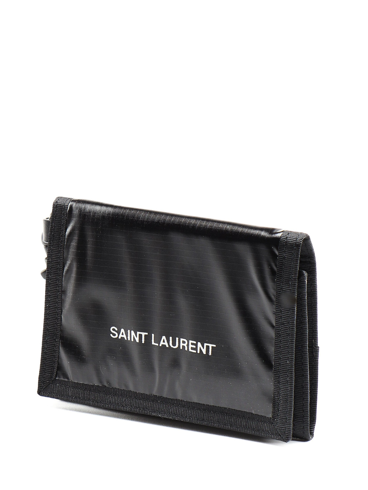 Wallets & purses Saint Laurent - Nuxx nylon logo print wallet 