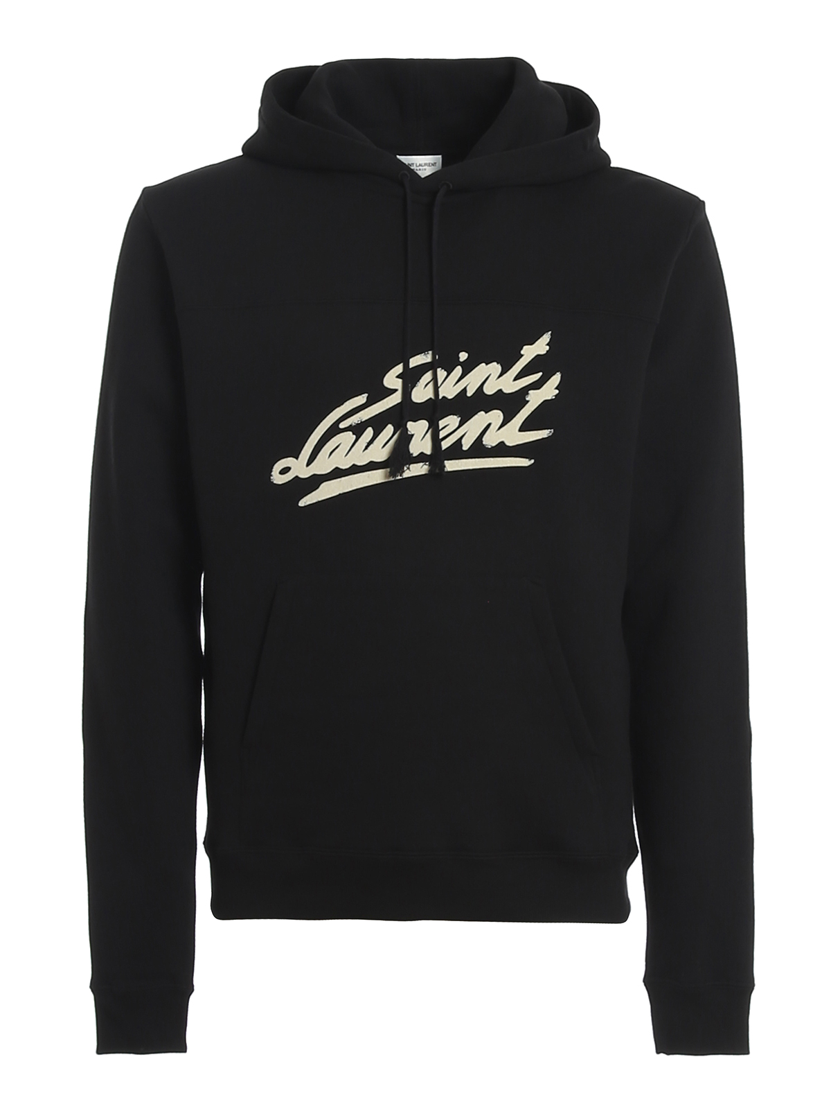 saint laurent hoodie logo