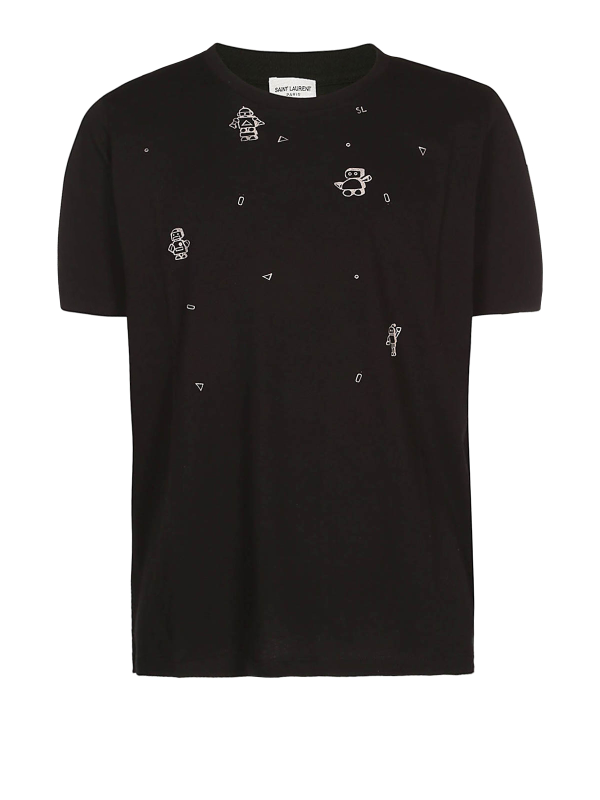 saint laurent robot shirt