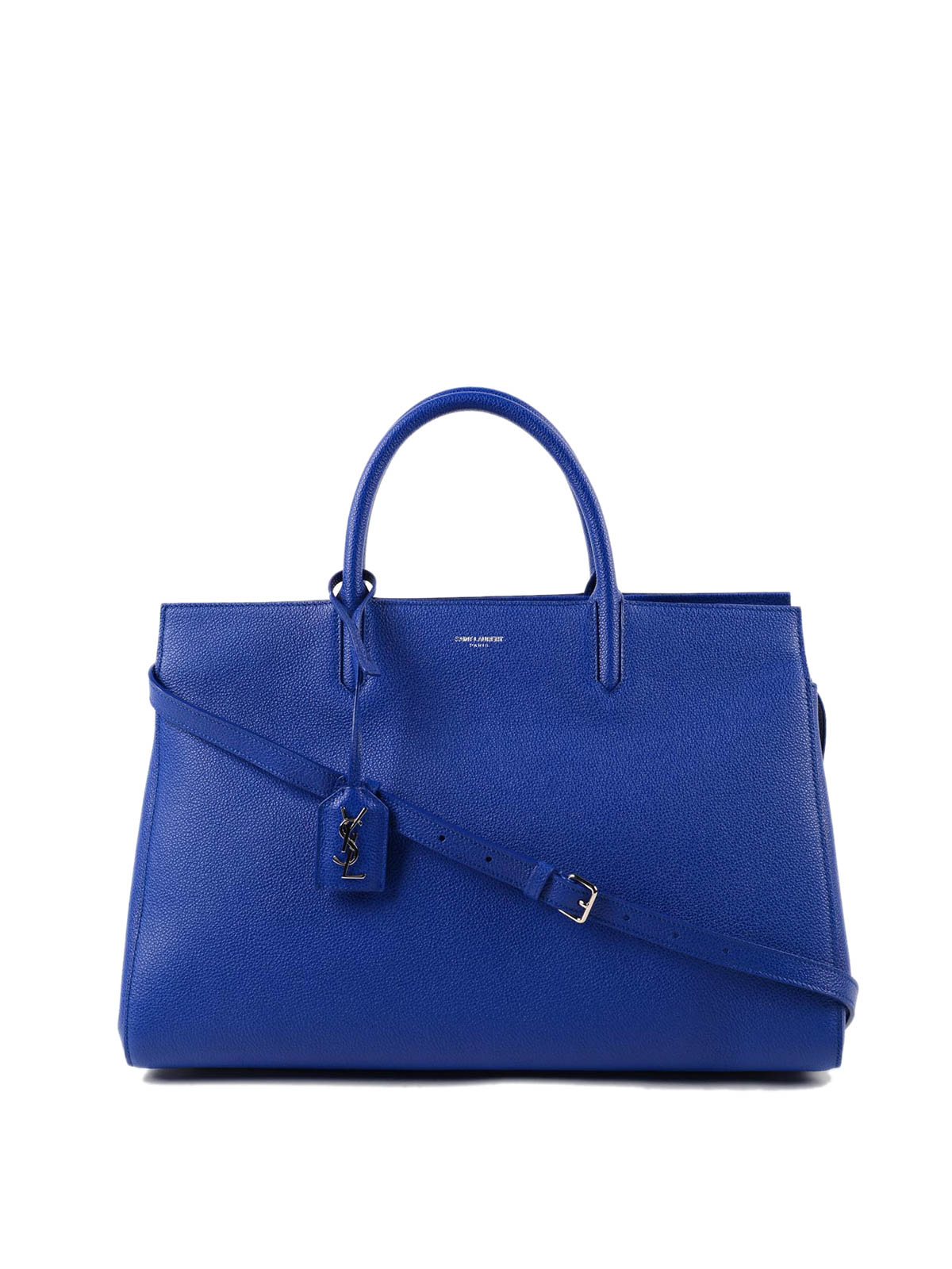 Totes bags Saint Laurent Cabas Rive Gauche leather tote 394457B680N4350