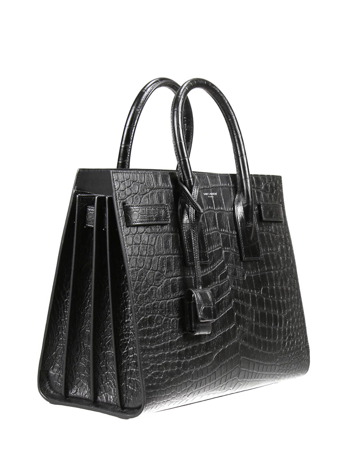 ysl sac de jour croco