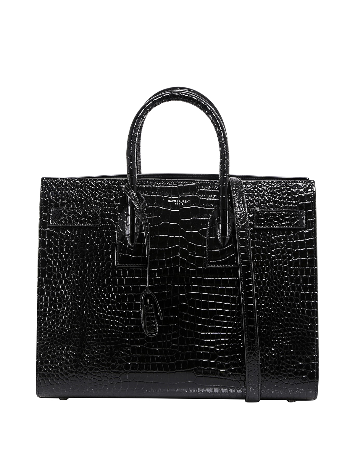 black quilted ysl bag