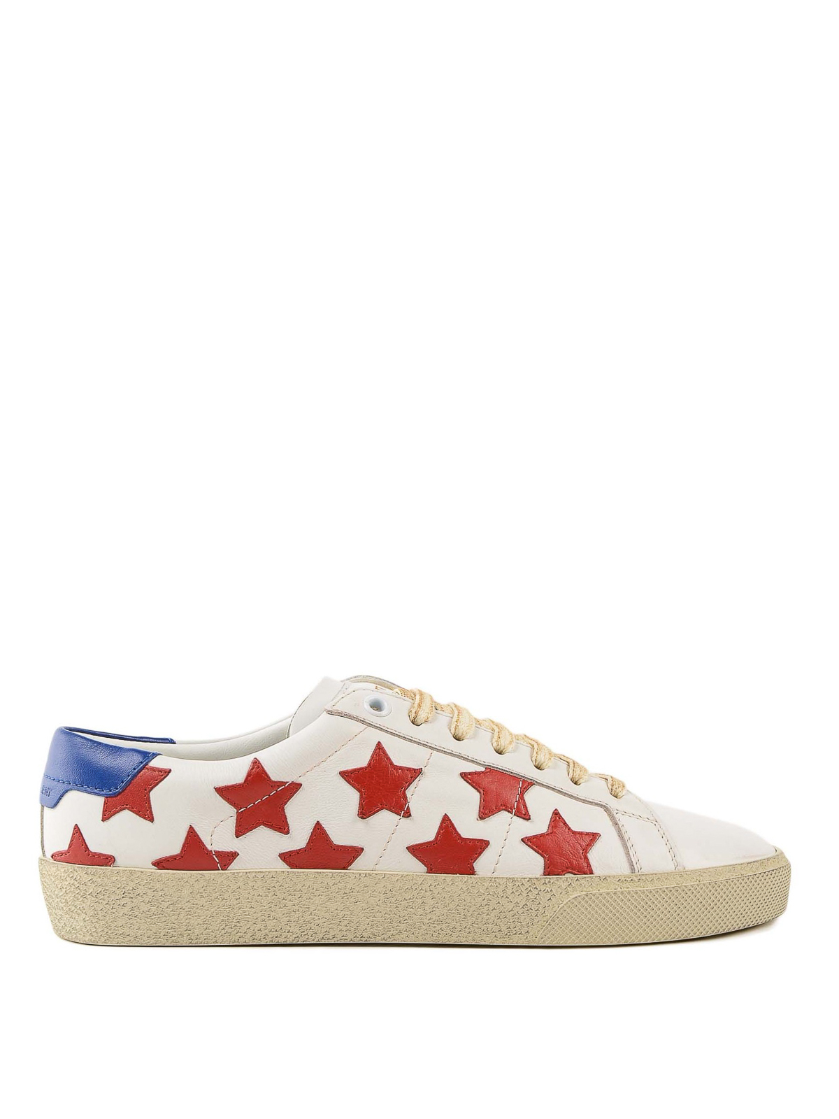 white trainers with stars