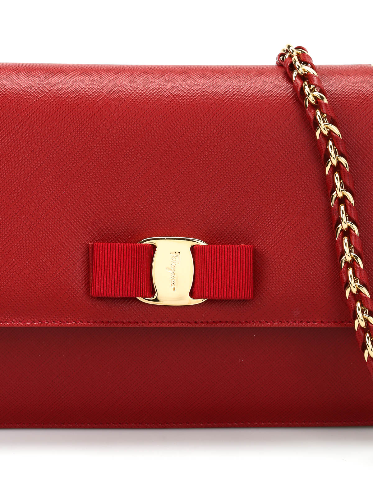 salvatore ferragamo ginny shoulder bolsa