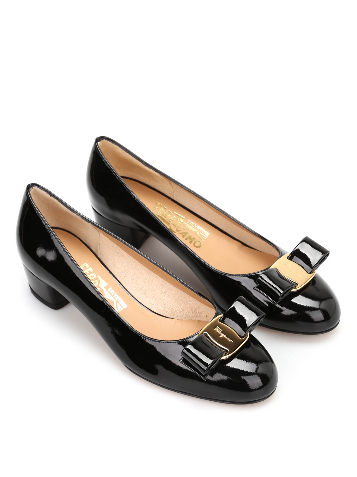 Salvatore Ferragamo - Vara Court Shoes - Court Shoes - 0432738NERO