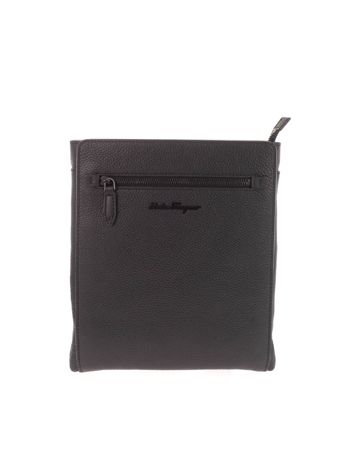 Cross body bags Salvatore Ferragamo Logo crossbody bag in black 740805