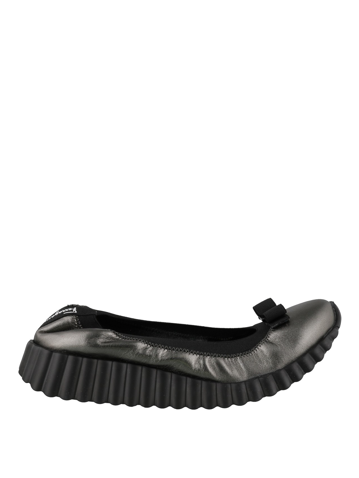chunky sole flat shoes