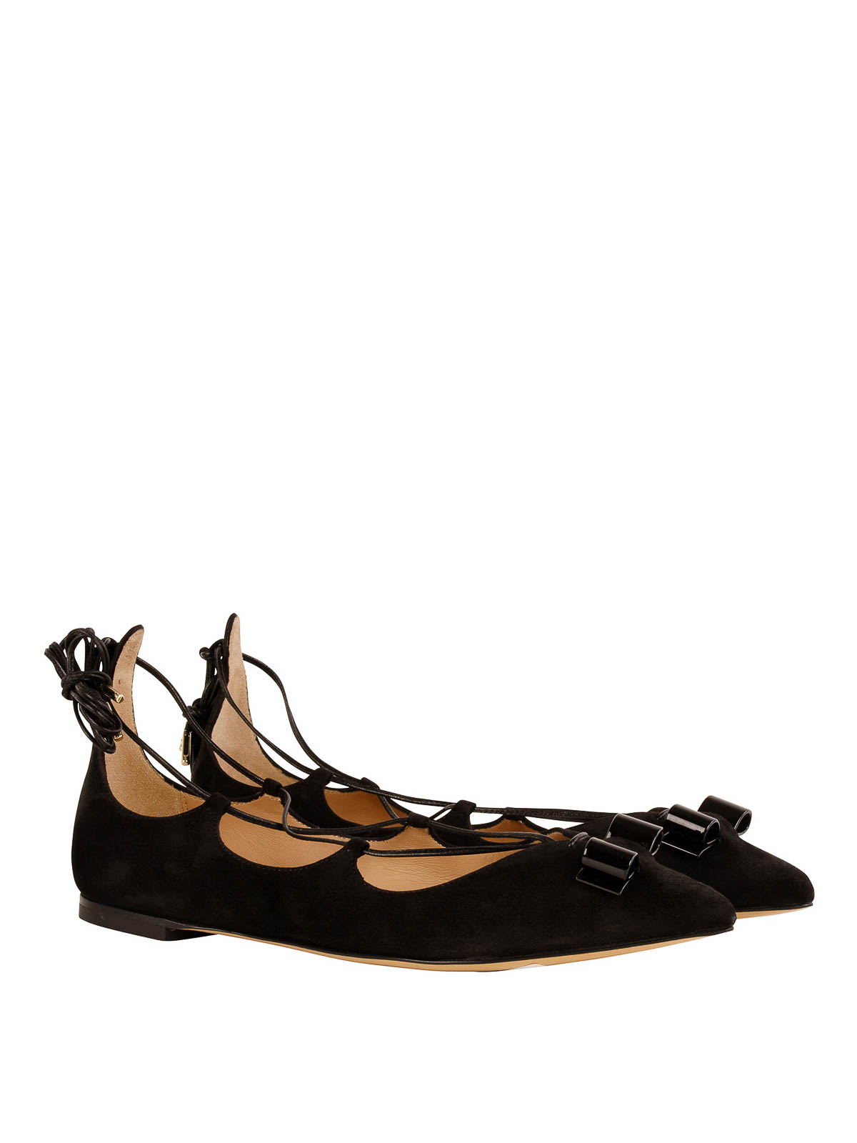 Flat shoes Salvatore Ferragamo - Claire suede flats - 01L013639037