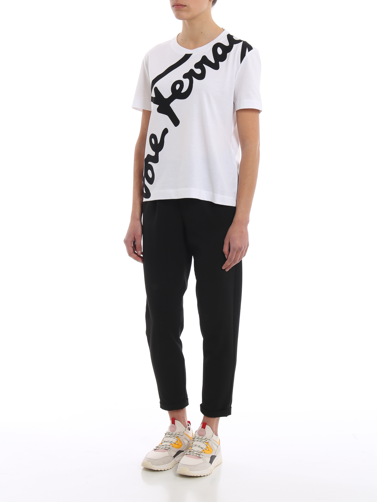 Tシャツ Salvatore Ferragamo - Tシャツ - 白 - 11D464709452