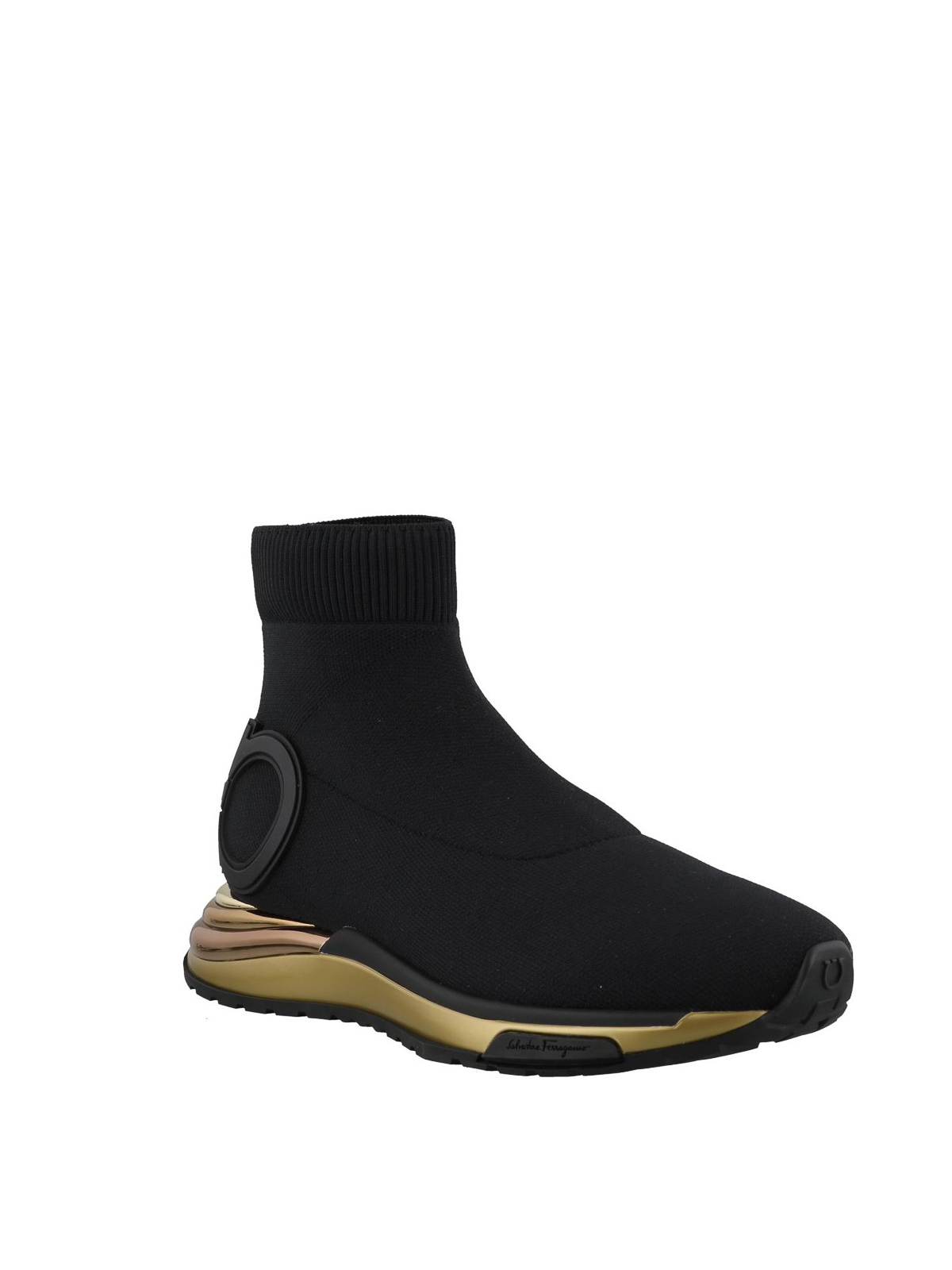 Salvatore Ferragamo - Gardena sock sneaker - trainers - 702615 | iKRIX.com