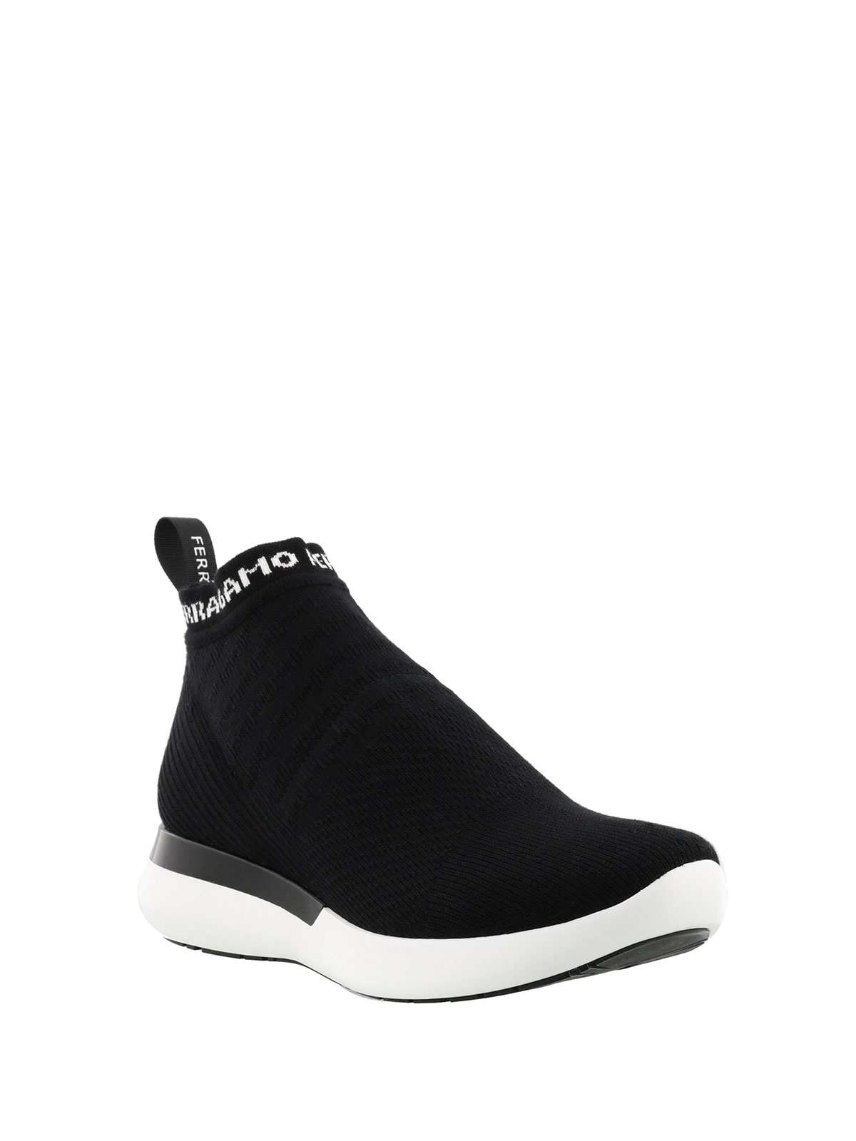 salvatore ferragamo sock sneakers