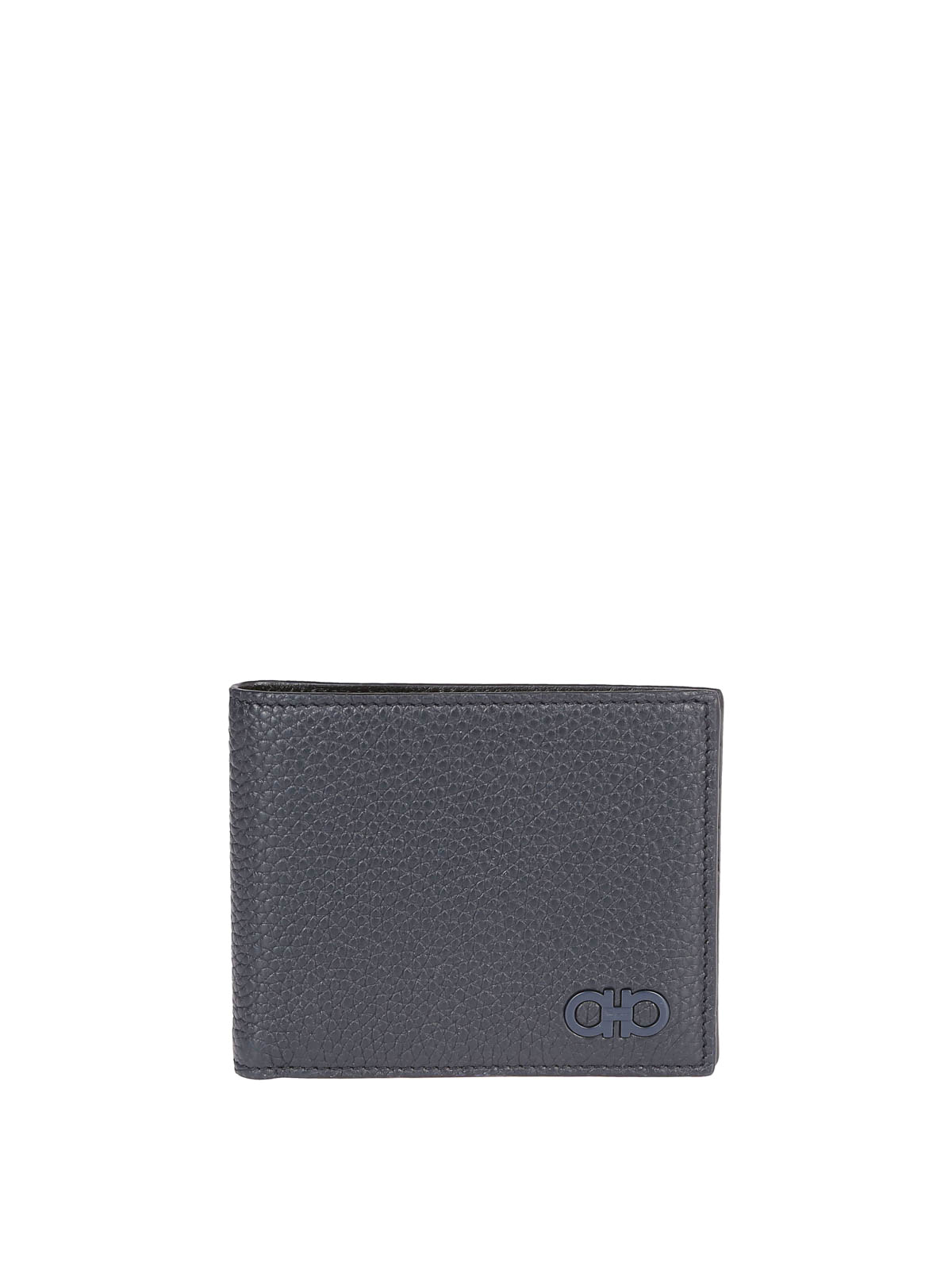 blue ferragamo wallet