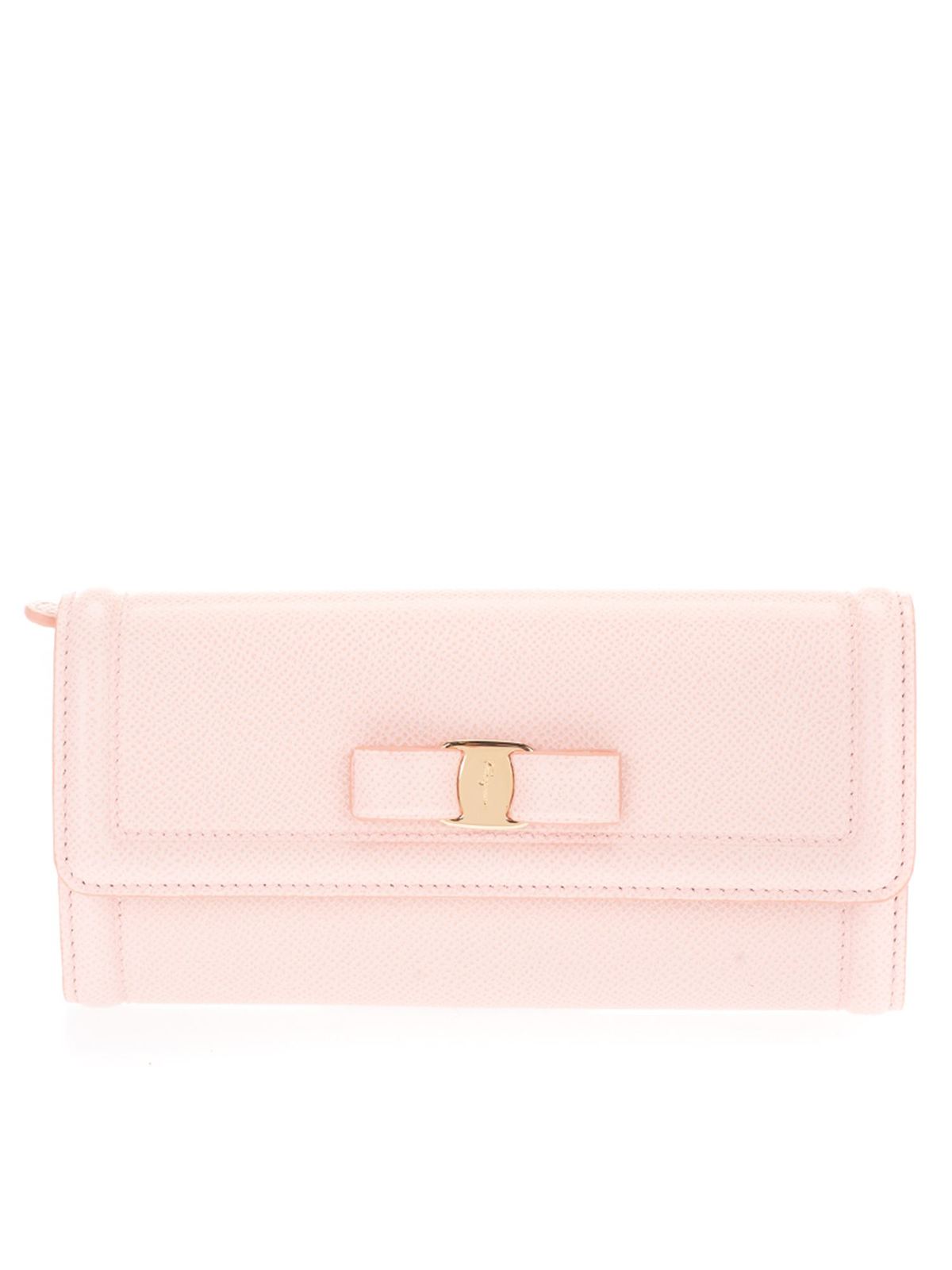 ferragamo pink wallet