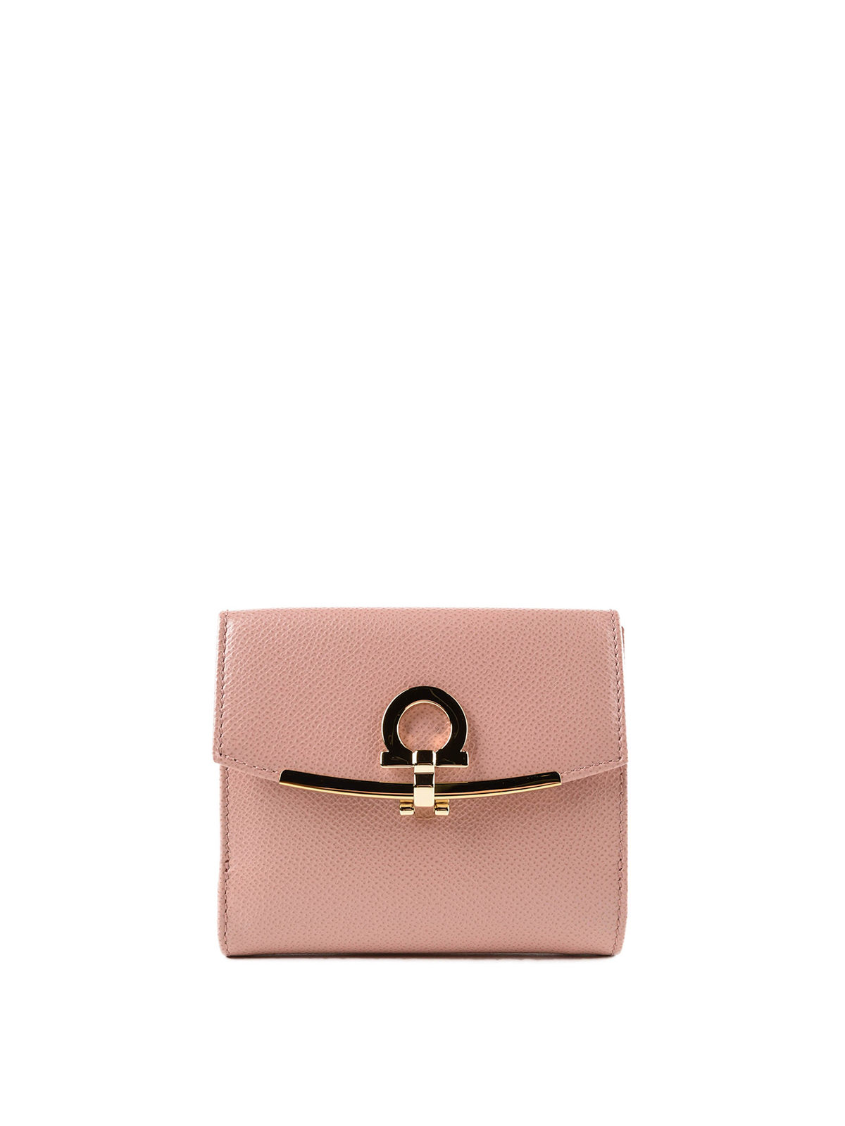 Womens Accessories Wallets and cardholders Ferragamo Leather Gancini Small Wallet in Pink Save 26% 