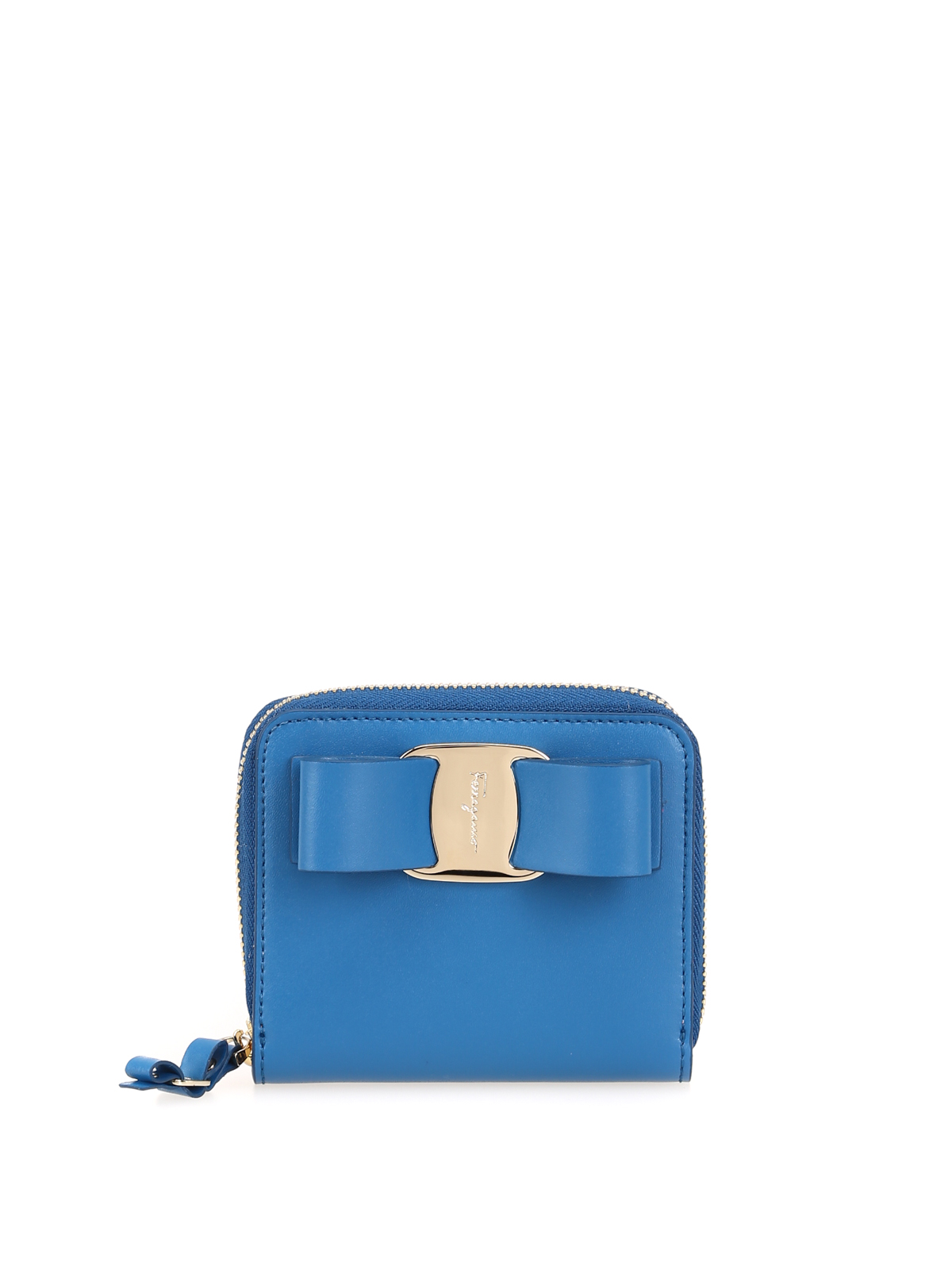 Wallets & purses Salvatore Ferragamo - Vara bow compact zip around 