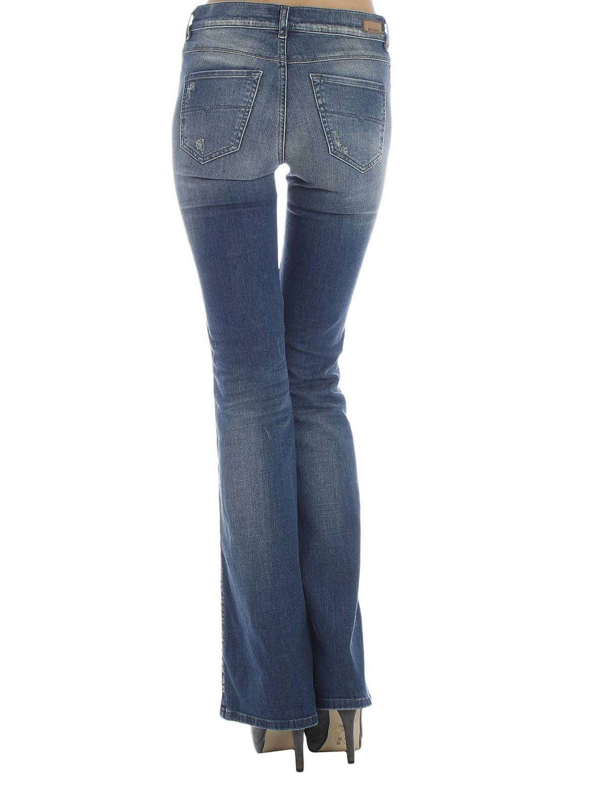 vuist verdrievoudigen Draak Flared jeans Diesel - Sandy flared jeans - 00SNY484BI01 | iKRIX.com