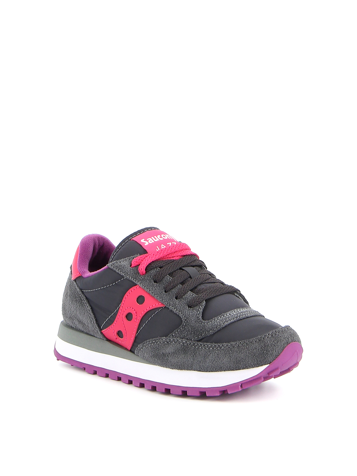 Saucony - Sneaker Jazz Original grigie e rosa - sneakers - S1044324