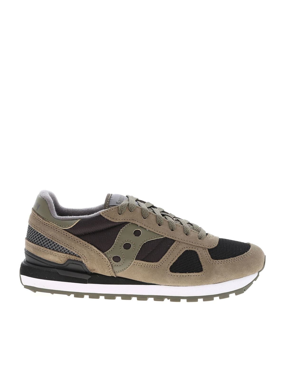 Saucony - Olive green and black Shadow O' sneakers - trainers - 2108655