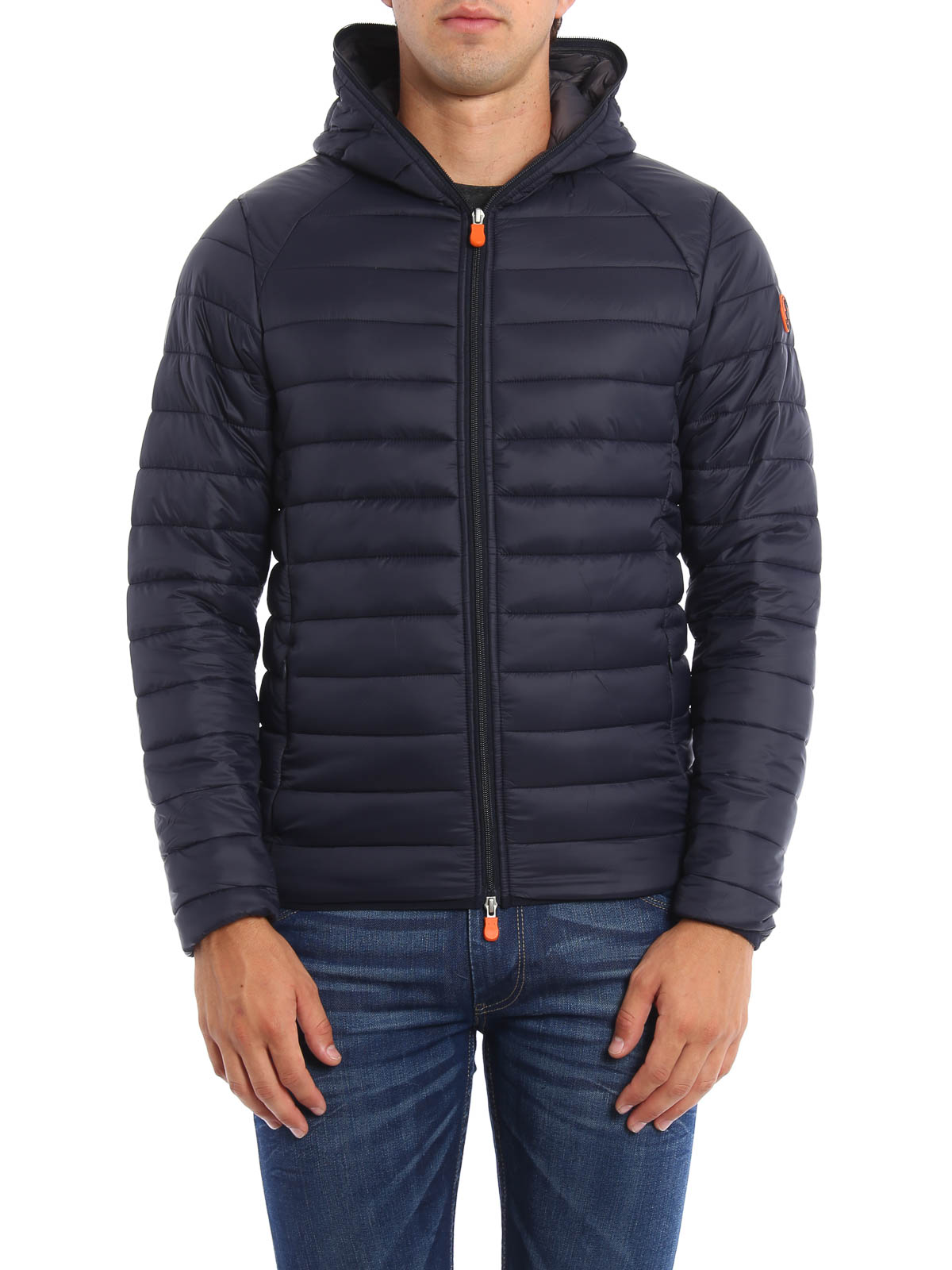 Save the Duck - Pocketable hooded padded jacket - padded jackets ...