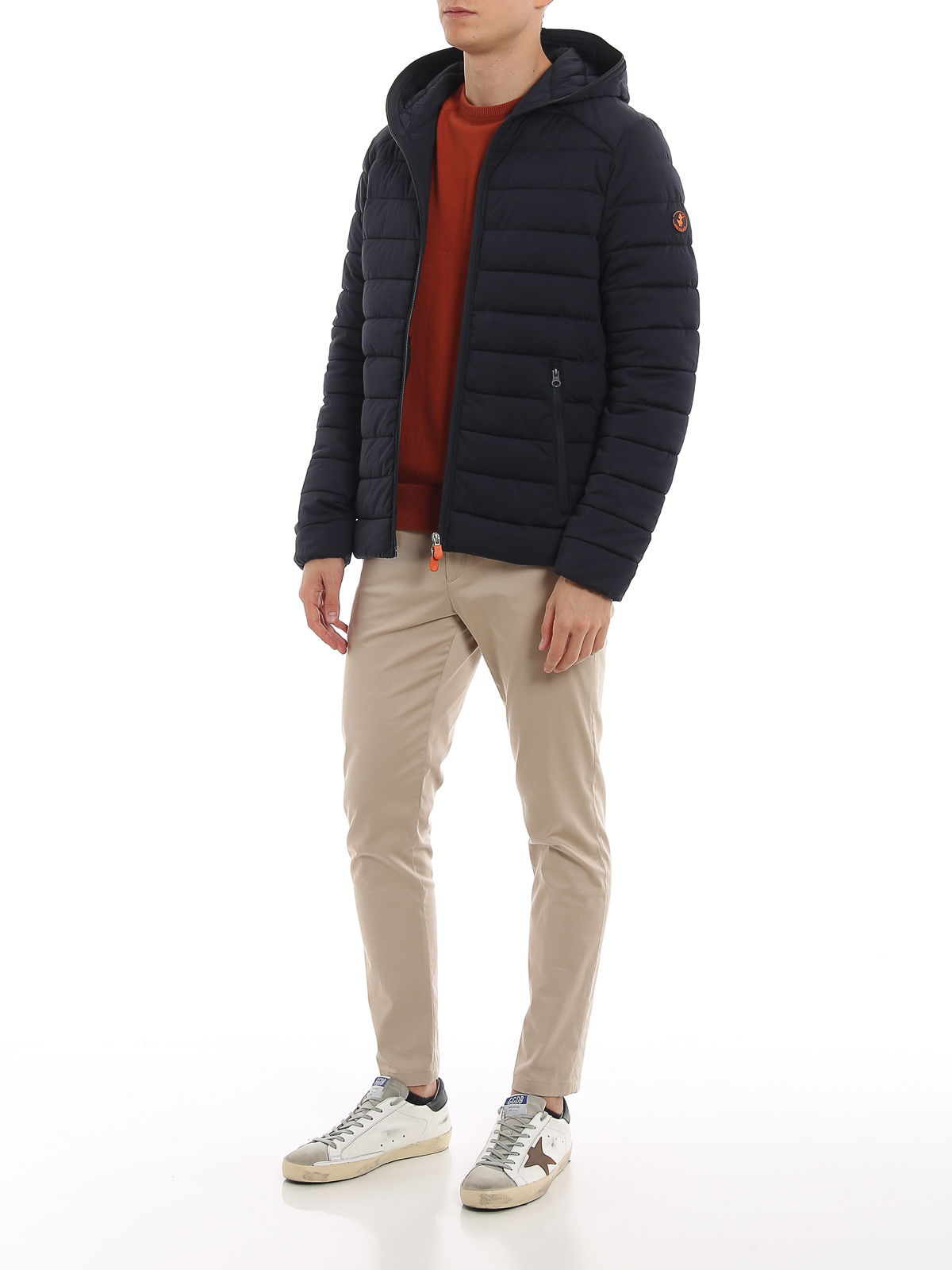 save the duck stretch puffer jacket