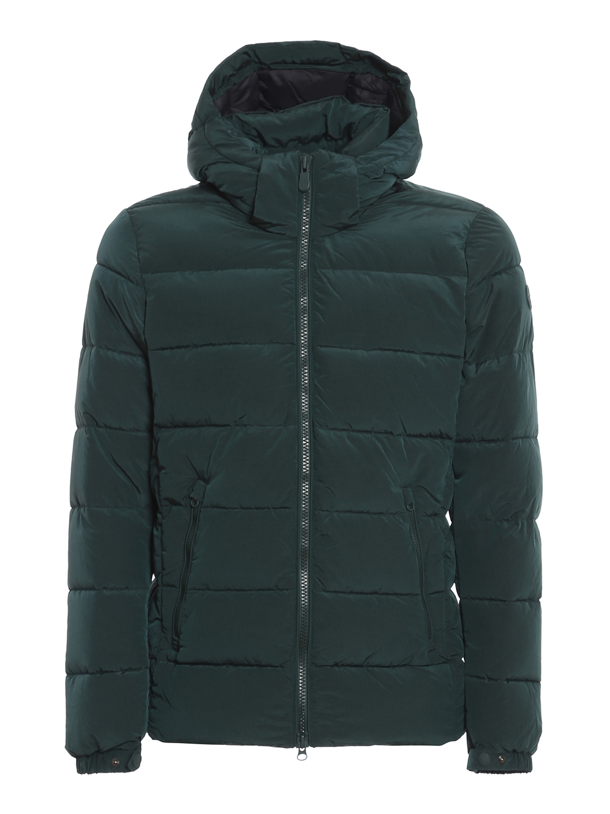 Padded jackets Save the Duck - Crêpe effect quilted puffer jacket ...