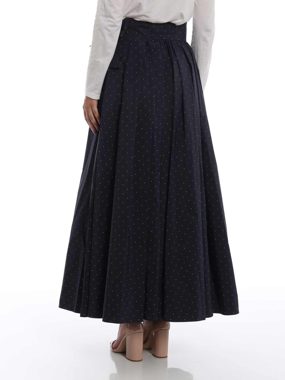 Nastro Taffet&agrave; A Pois Giallo - 40mm X 20m, Per Fai Da Te E Decorazioni