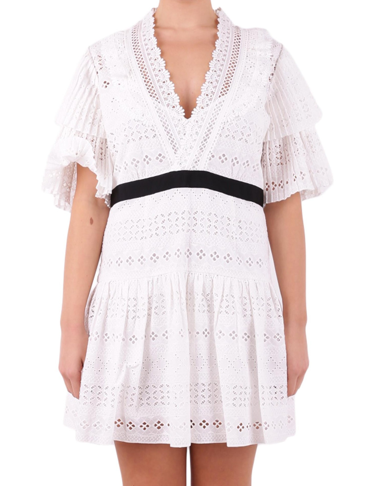 white dress broderie anglaise
