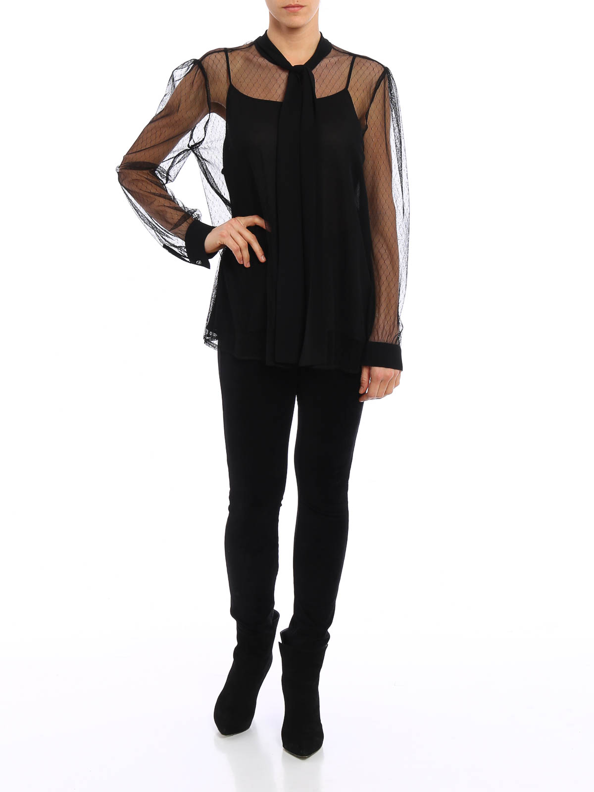 transparent tops online