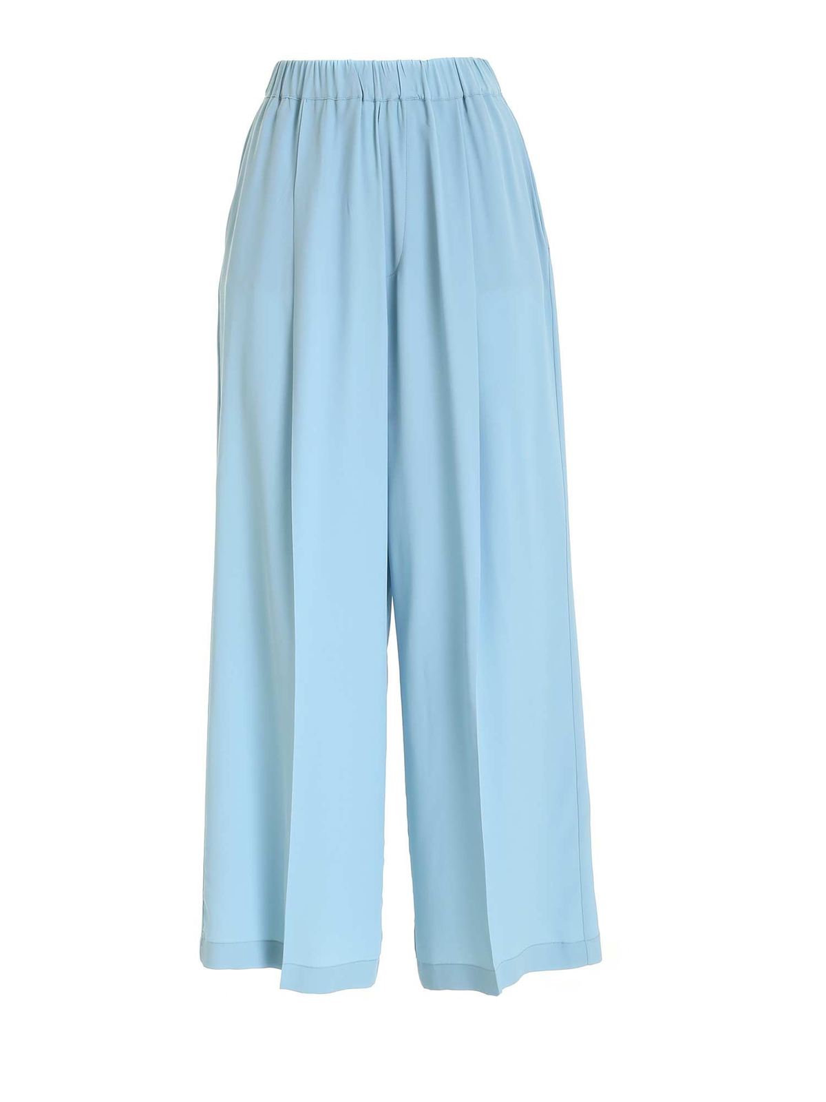 light blue flowy pants