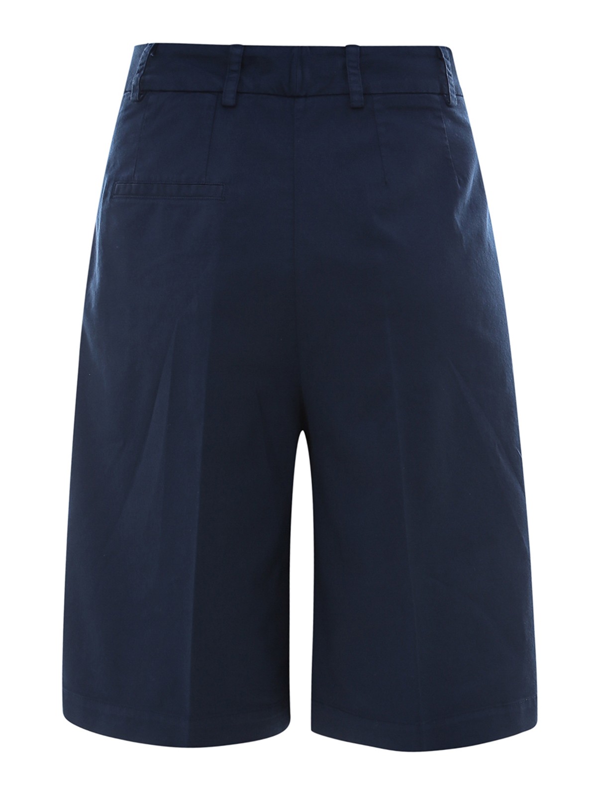 Cotton blend bermuda shorts 