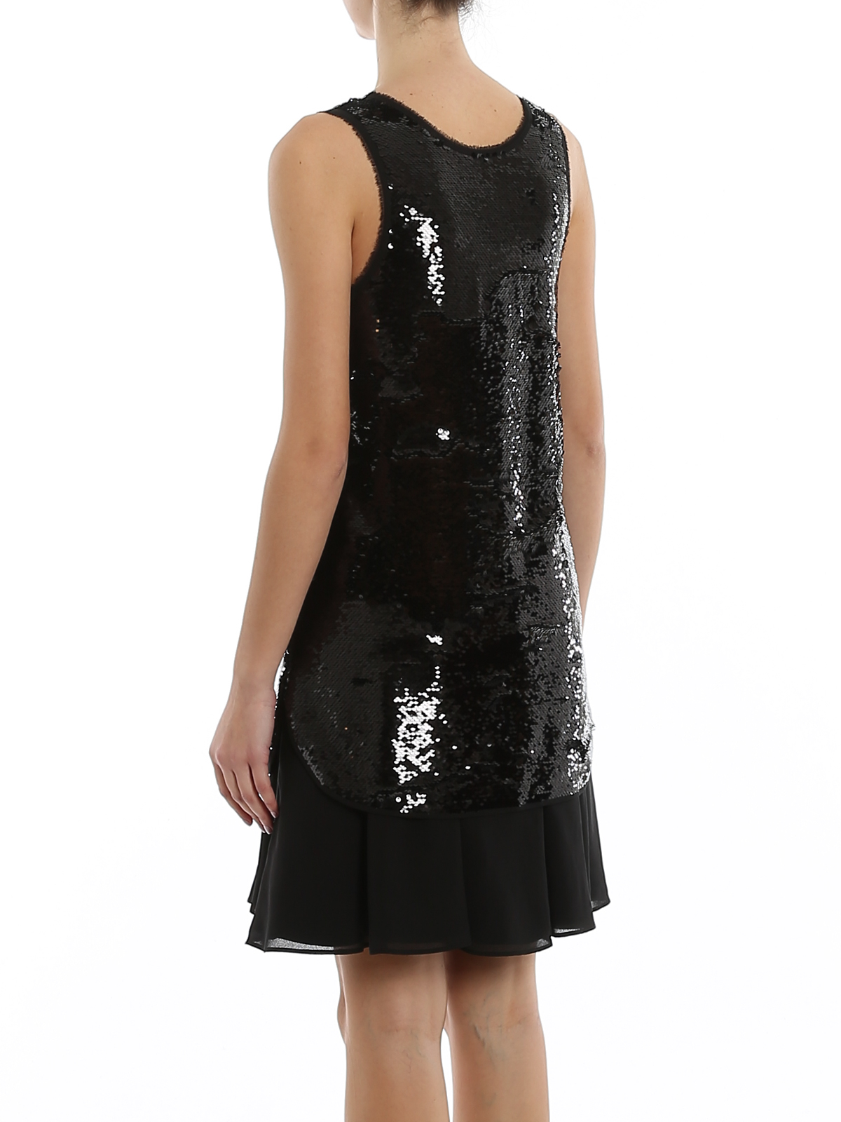 Cocktail dresses Emporio Armani - Sequined V neck dress - 3H2A922NWLZ0999