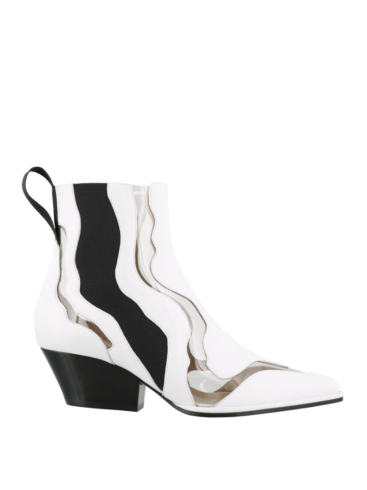 sergio rossi white boots