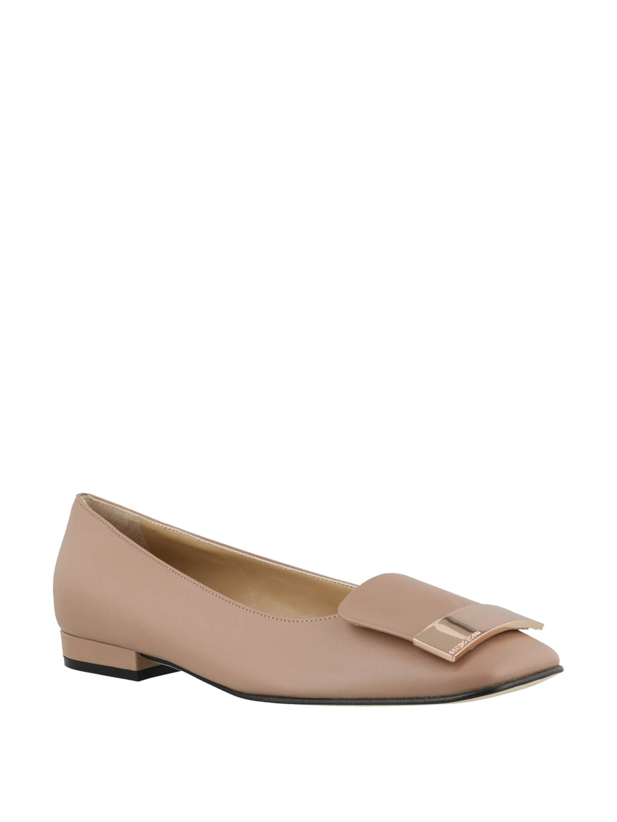 Flat shoes Sergio Rossi - Sr1 bright skin nappa flats