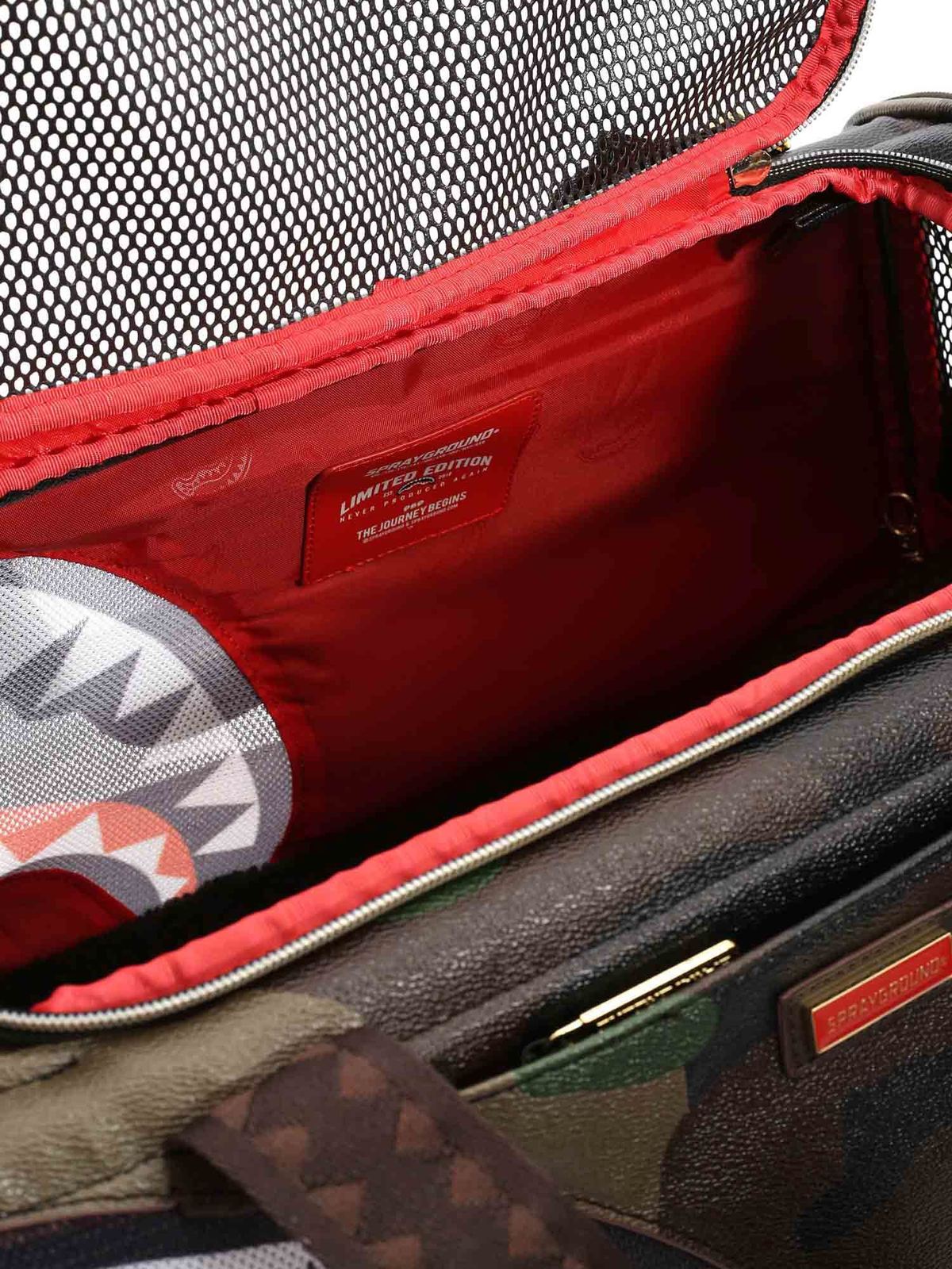 sprayground burberry