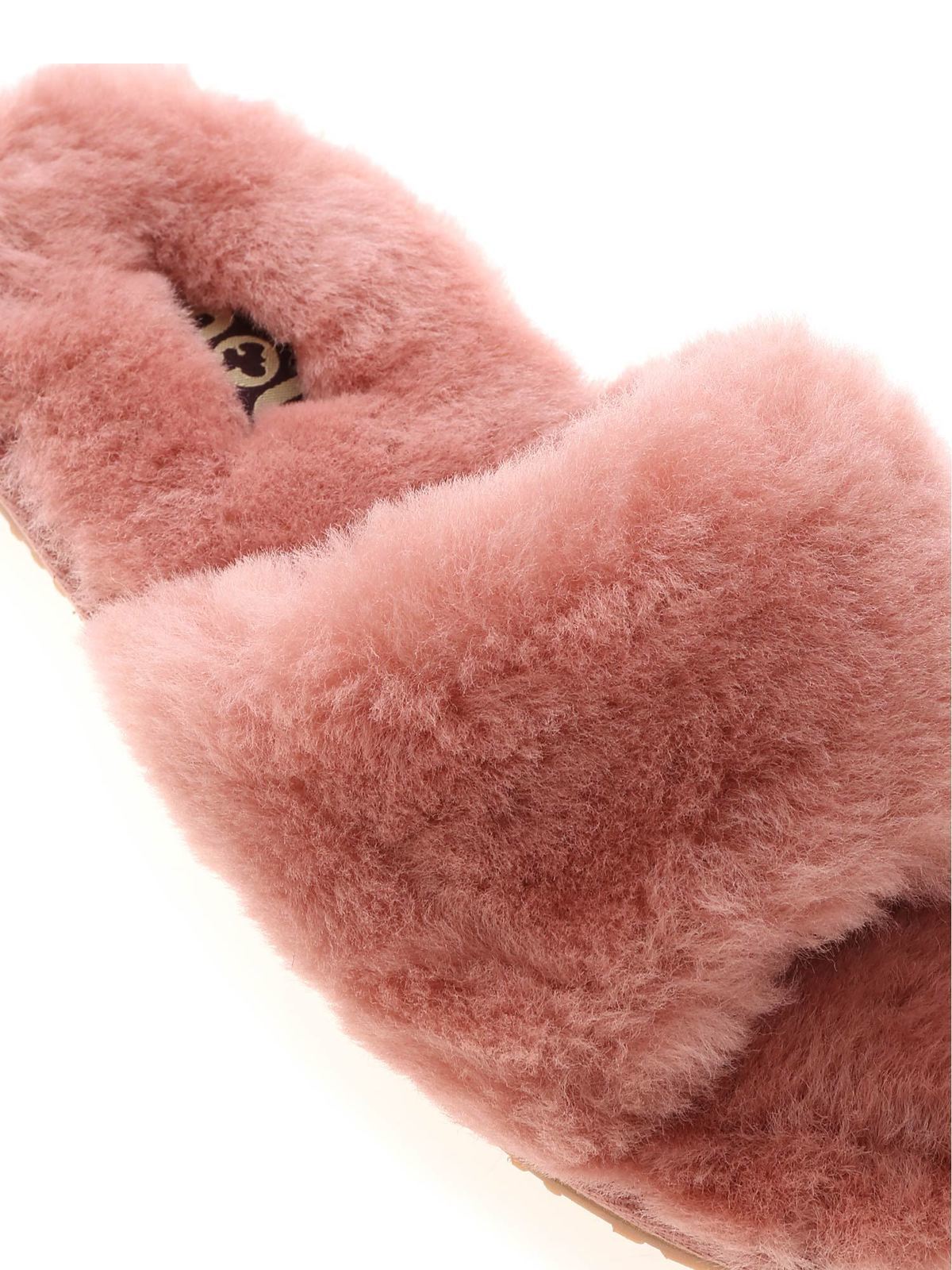 pink sheepskin slippers