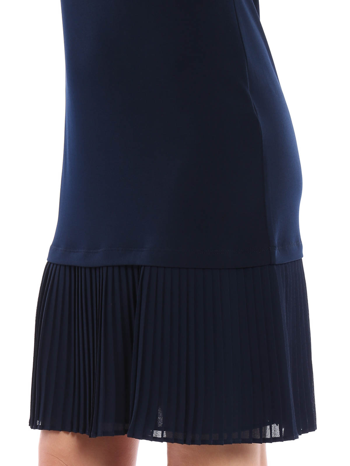dress with pleats at the bottom