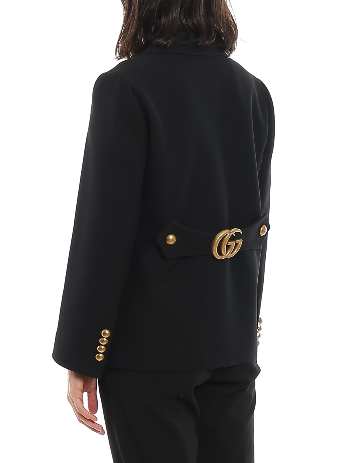 black gucci blazer