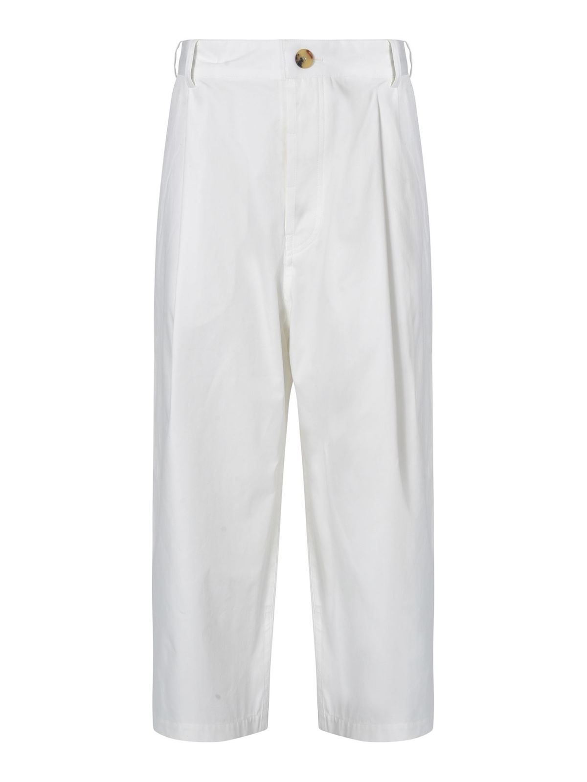 Sofie D'hoore PROVENCE CASUAL PANTS IN WHITE