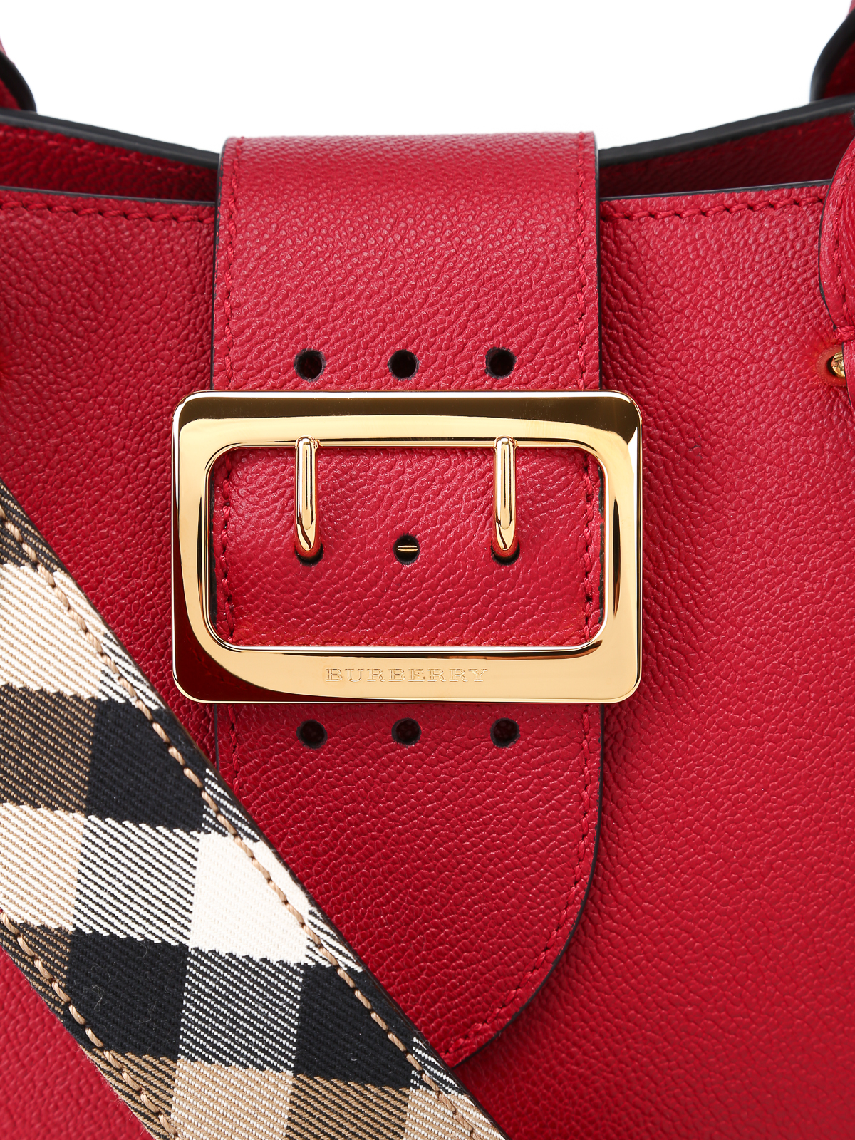 burberry belt red