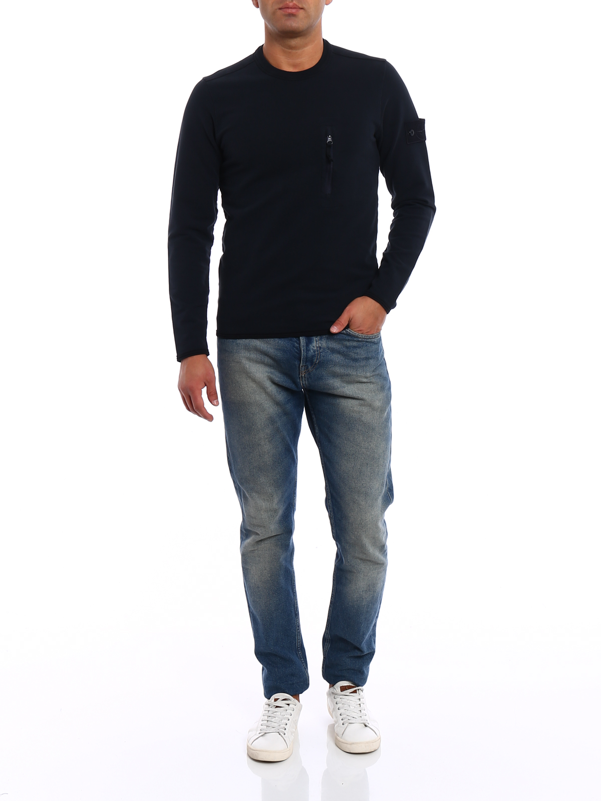 stone island lightweight sweatshirt