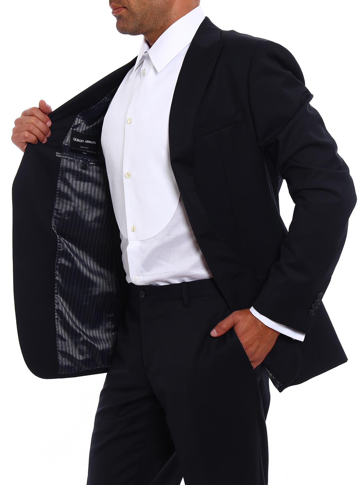 Formal suits Giorgio Armani - Soho jacquard wool suit - ZSVH5AZS116922